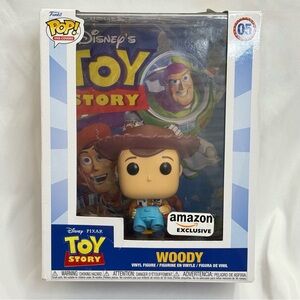 Funko Pop! VHS Covers Disney Pixar Toy Story Woody Vinyl Figure Amazon exclusive